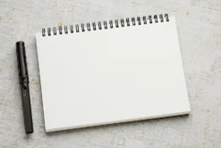 Maruman Mnemosyne N182 A5 Inspiration Notepad - Graph -Office Supplies Shop Maruman Mnemosyne N182 A5InspirationNotepad Graph Detail Inside 1