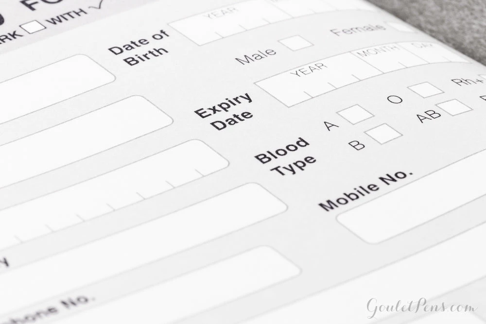 Traveler's Notebook Regular Refill 017 - Monthly Planner 5 Traveler's Notebook Regular Refill 017 - Monthly Planner - Image 5