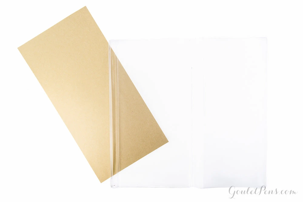 Traveler's Notebook Accessory 008 - Zippered Pocket (Regular) 3 Traveler's Notebook Accessory 008 - Zippered Pocket (Regular) - Image 3