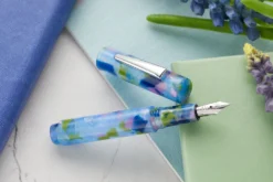 Monteverde MVP Fountain Pen - Blue Squares -Office Supplies Shop Monteverde MVP BlueSquares 5
