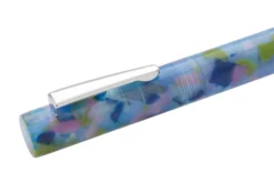 Monteverde MVP Fountain Pen - Blue Squares -Office Supplies Shop Monteverde MVP BlueSquares OW 5