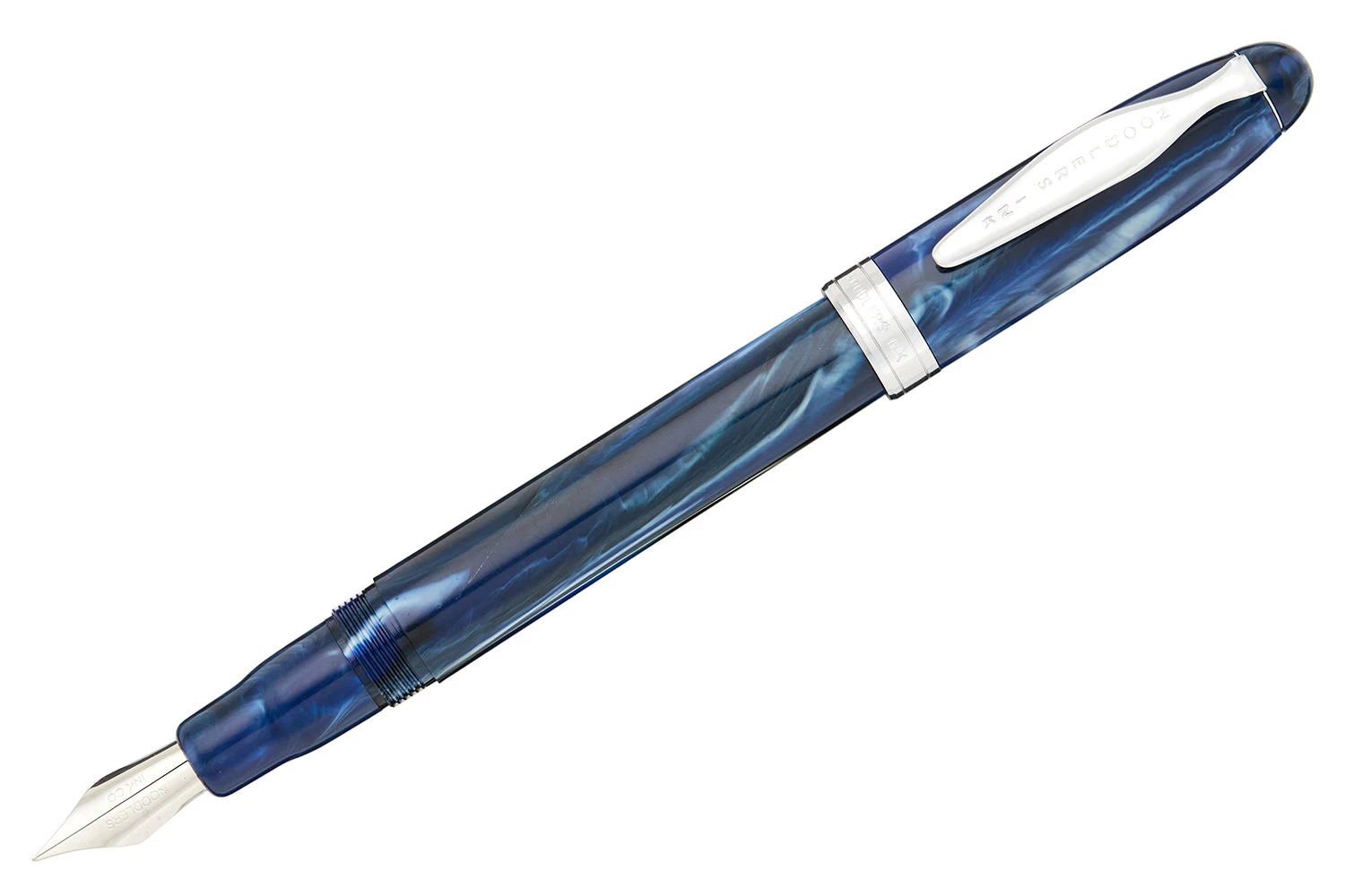 Noodler's Ahab Flex Fountain Pen - Medieval Lapis 1 Noodler's Ahab Flex Fountain Pen - Medieval Lapis