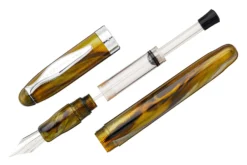 Noodler's Ahab Flex Fountain Pen - Mesa Tortoise -Office Supplies Shop Noodlers Ahab MesaTortoise OW 3