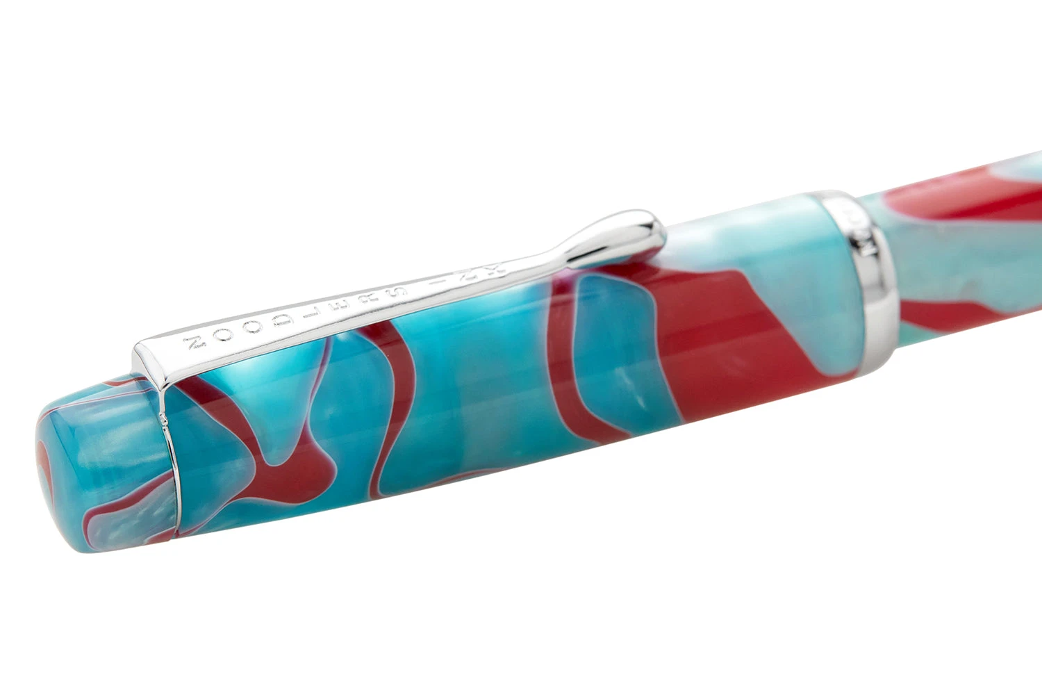 Noodler's Konrad Acrylic Flex Fountain Pen - Coral Sea 5 Noodler's Konrad Acrylic Flex Fountain Pen - Coral Sea - Image 5