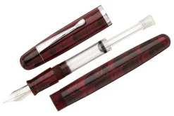 Noodler's Neponset Ebonite Flex Fountain Pen - Red Rebellion -Office Supplies Shop Noodlers Neponset Ebonite RedRebellion OW 3