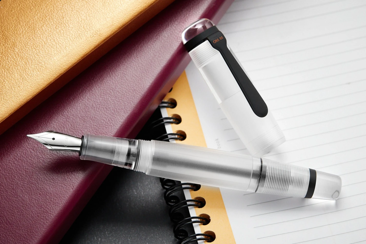 Opus 88 OMAR Fountain Pen - Clear 9 Opus 88 OMAR Fountain Pen - Clear - Image 9