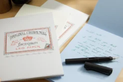 Original Crown Mill Classic Laid A5 Tablet - Cream 15 Original Crown Mill Classic Laid A5 Tablet - Cream -Office Supplies Shop OriginalCrownMill ClassicLaid A5Tablet Cream Grey LightBlue White group 2