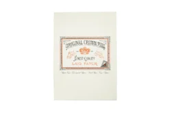 Original Crown Mill Classic Laid A5 Tablet - Cream