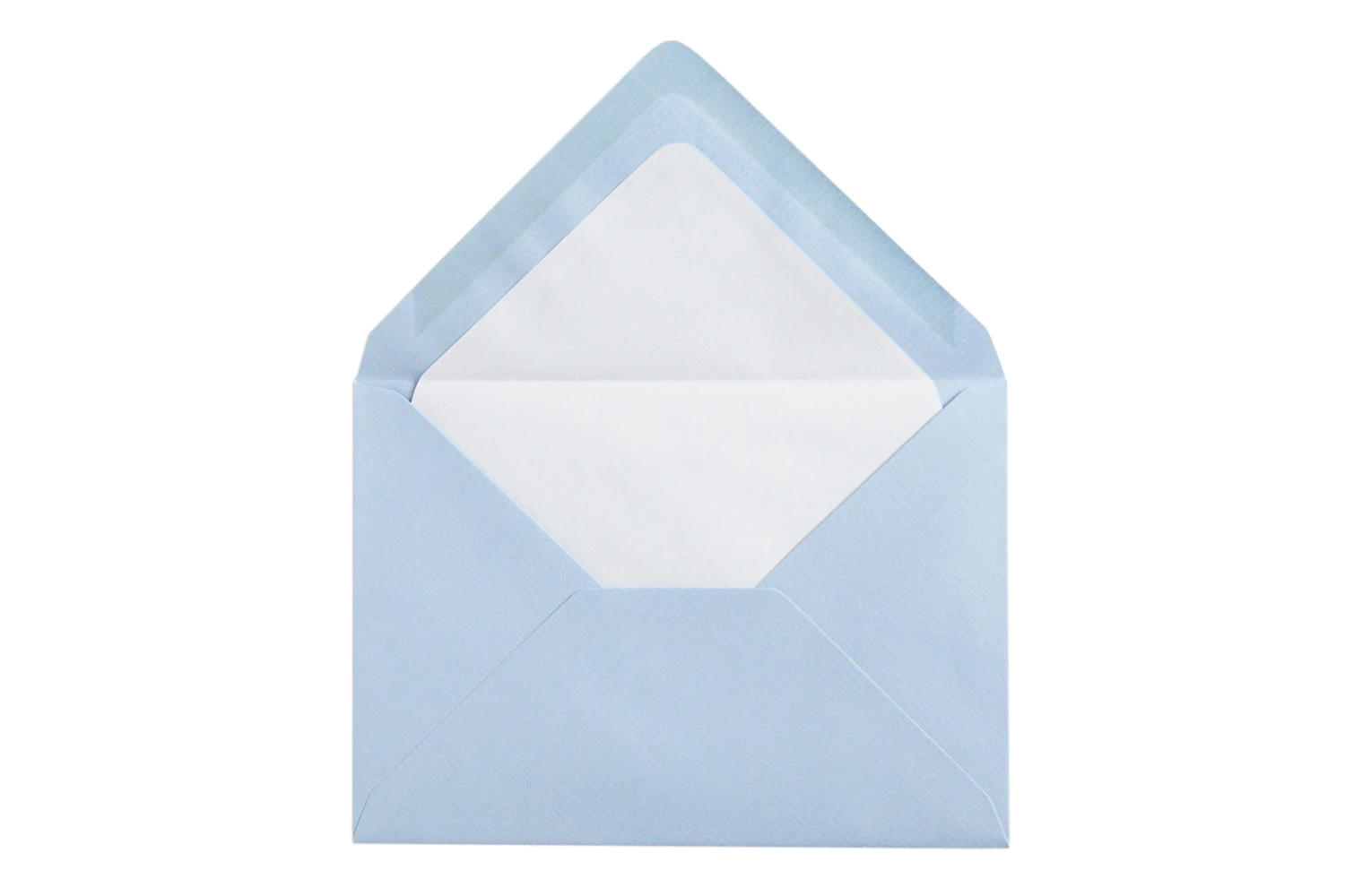 Original Crown Mill Classic Laid Small Envelopes - Light Blue 3 Original Crown Mill Classic Laid Small Envelopes - Light Blue - Image 3