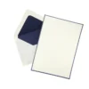 Original Crown Mill Bicolor A5 Correspondence Set - Cream/Navy