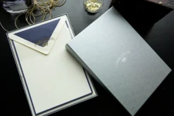 Original Crown Mill Bicolor A5 Correspondence Set - Cream/Green -Office Supplies Shop OriginalCrownMill CorrespondenceSet CreamNavy 2 b0669e5f 4ef0 4b3f a737 19b86c8c6c3e