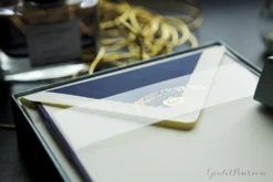 Original Crown Mill Bicolor A5 Correspondence Set - Cream/Navy 8 Original Crown Mill Bicolor A5 Correspondence Set - Cream/Navy -Office Supplies Shop OriginalCrownMill CorrespondenceSet CreamNavy 3