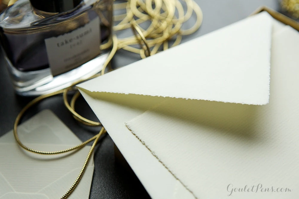 Original Crown Mill Classic Deckled Notecard Box Set - Cream 5 Original Crown Mill Classic Deckled Notecard Box Set - Cream - Image 5