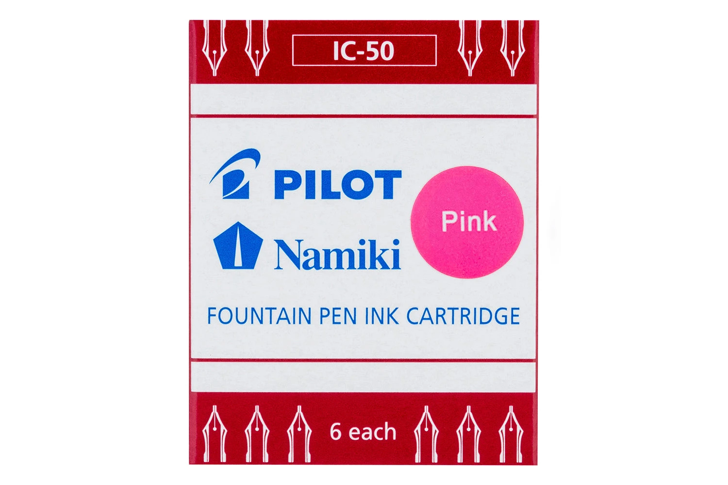 Pilot Namiki Pink - Ink Cartridges 4 Pilot Namiki Pink - Ink Cartridges - Image 4