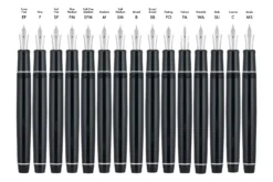 Pilot Custom Heritage 912 Fountain Pen - Black 33 Pilot Custom Heritage 912 Fountain Pen - Black -Office Supplies Shop Pilot Custom 912 Nibs stock 1