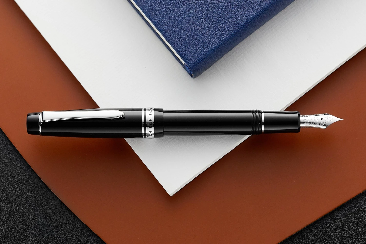 Pilot Custom Heritage 912 Fountain Pen - Black 10 Pilot Custom Heritage 912 Fountain Pen - Black - Image 10