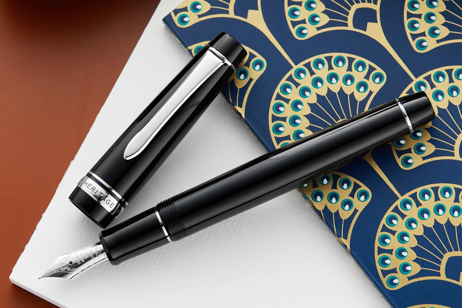 Pilot Custom Heritage 912 Fountain Pen - Black 8 Pilot Custom Heritage 912 Fountain Pen - Black - Image 8