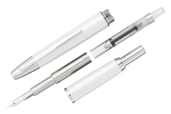 Pilot Vanishing Point Decimo Fountain Pen - White -Office Supplies Shop Pilot Decimo White OW 3