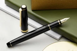Pilot Falcon Fountain Pen - Black/Gold -Office Supplies Shop Pilot Falcon Black Gold 5