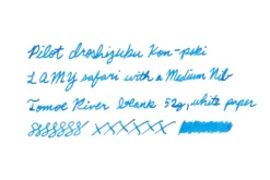 Pilot Iroshizuku Kon-peki - 50ml Bottled Ink 19 Pilot Iroshizuku Kon-peki - 50ml Bottled Ink -Office Supplies Shop Pilot InkReview Iroshizuku KonPeki TomoeRiver 52g 1