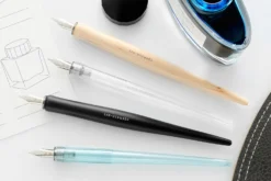 Pilot Iro-Utsushi Dip Pen - Black Wooden -Office Supplies Shop Pilot Iro Utsushi DipPen BlackWooden BlueResin BrownWooden ClearResin group 3
