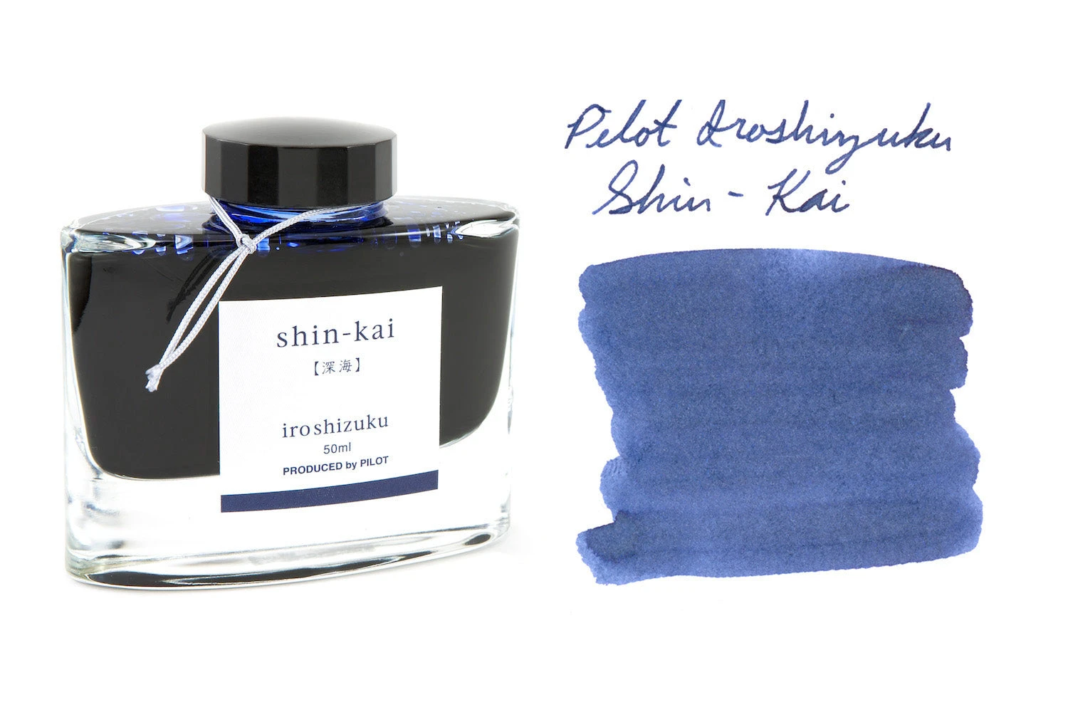 Pilot Iroshizuku Shin-kai - 50ml Bottled Ink 1 Pilot Iroshizuku Shin-kai - 50ml Bottled Ink