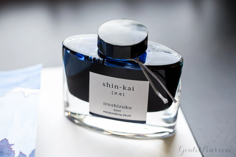 Pilot Iroshizuku Shin-kai - 50ml Bottled Ink 2 Pilot Iroshizuku Shin-kai - 50ml Bottled Ink - Image 2