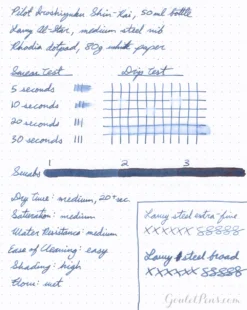 Pilot Iroshizuku Shin-kai - 50ml Bottled Ink 13 Pilot Iroshizuku Shin-kai - 50ml Bottled Ink -Office Supplies Shop Pilot Iroshizuku ShinKai InkReview 1 52673354 de59 4960 84c7 ed5e06f9f6d2