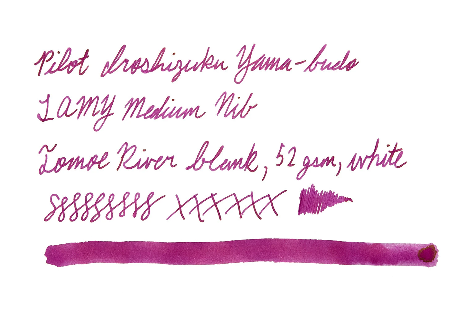 Pilot Iroshizuku Yama-budo - 50ml Bottled Ink 6 Pilot Iroshizuku Yama-budo - 50ml Bottled Ink - Image 6