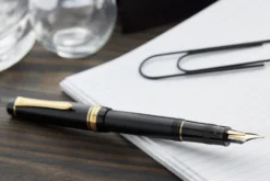 Pilot Justus 95 Fountain Pen - Black/Gold -Office Supplies Shop Pilot Justus95 Black 7