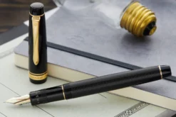 Pilot Justus 95 Fountain Pen - Black/Gold -Office Supplies Shop Pilot Justus95 Black 8