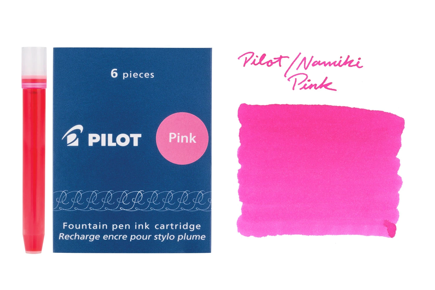 Pilot Namiki Pink - Ink Cartridges 1 Pilot Namiki Pink - Ink Cartridges