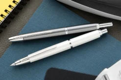 Pilot Vanishing Point Decimo Fountain Pen - Dark Grey -Office Supplies Shop Pilot Vanishing Point Decimo DarkGrey White group 1