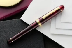 Platinum #3776 Century Fountain Pen - Bourgogne/Gold -Office Supplies Shop Platinum 3776 Century Bourgogne Gold 1