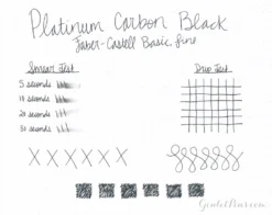Platinum Carbon Black - 60ml Bottled Ink 23 Platinum Carbon Black - 60ml Bottled Ink -Office Supplies Shop Platinum CarbonBlack 1 1