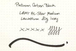 Platinum Carbon Black - 60ml Bottled Ink 21 Platinum Carbon Black - 60ml Bottled Ink -Office Supplies Shop Platinum CarbonBlack InkReview Leuchtturm1917 80g 1 360cf3a6 55bf 4e78 ab5d a8ad8bc352e4