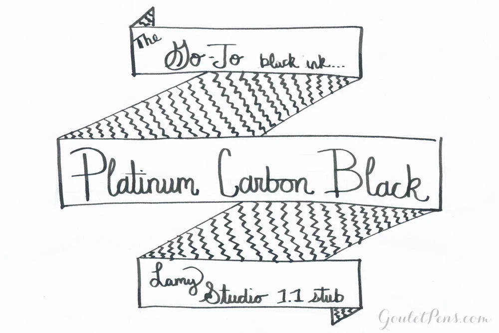 Platinum Carbon Black - 60ml Bottled Ink 11 Platinum Carbon Black - 60ml Bottled Ink - Image 11