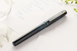 Platinum Prefounte Fountain Pen - Graphite Blue -Office Supplies Shop Platinum Prefounte GraphiteBlue 1c