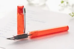 Platinum Prefounte Fountain Pen - Vermilion Orange -Office Supplies Shop Platinum Prefounte VermillionOrange 3c