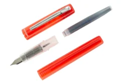 Platinum Prefounte Fountain Pen - Vermilion Orange -Office Supplies Shop Platinum Prefounte VermillionOrange Onwhite 3