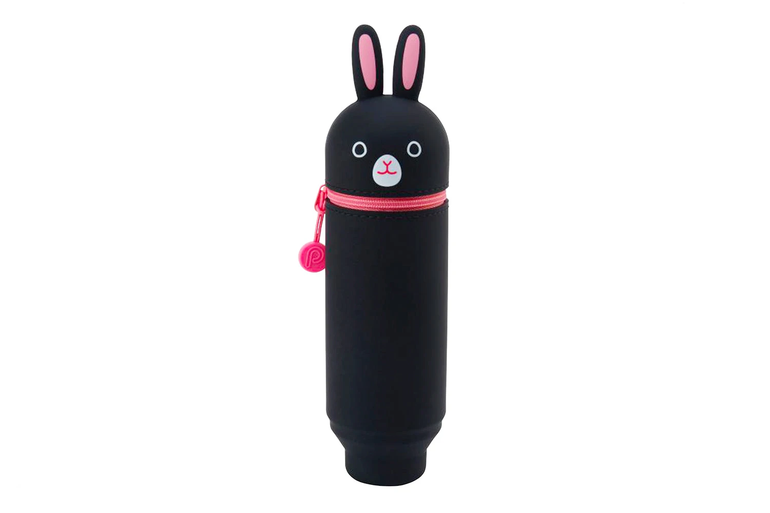 PuniLabo Stand Up Pen Case - Black Rabbit 1 PuniLabo Stand Up Pen Case - Black Rabbit