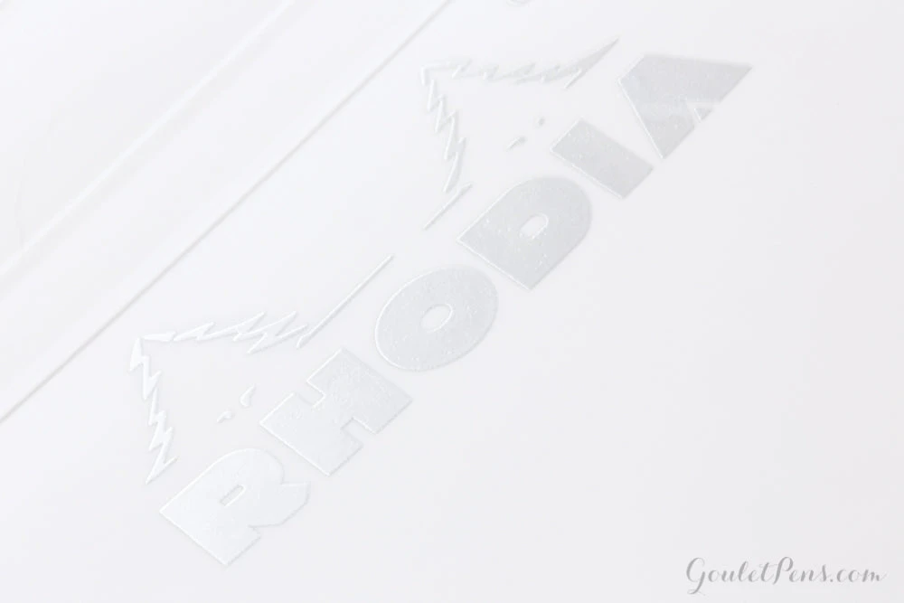 Rhodia No. 11 A7 Notepad - Ice White, Lined 4 Rhodia No. 11 A7 Notepad - Ice White, Lined - Image 4