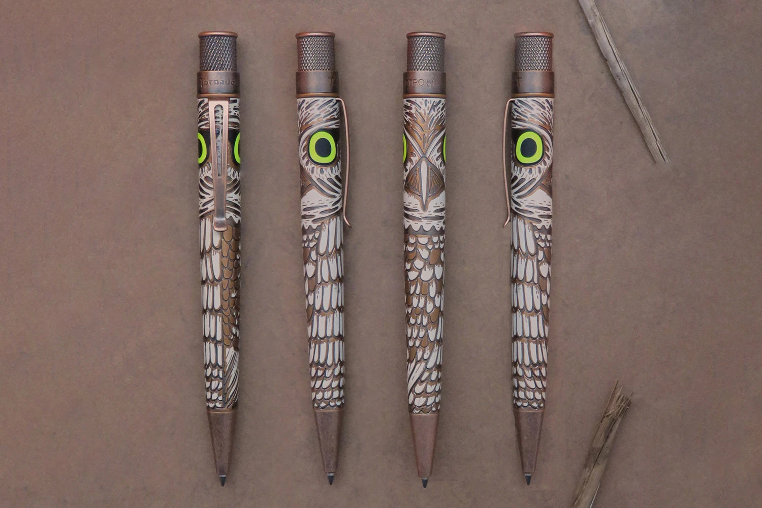 Retro 51 Tornado Rollerball Pen - Owl Rescue 5 Retro 51 Tornado Rollerball Pen - Owl Rescue - Image 5