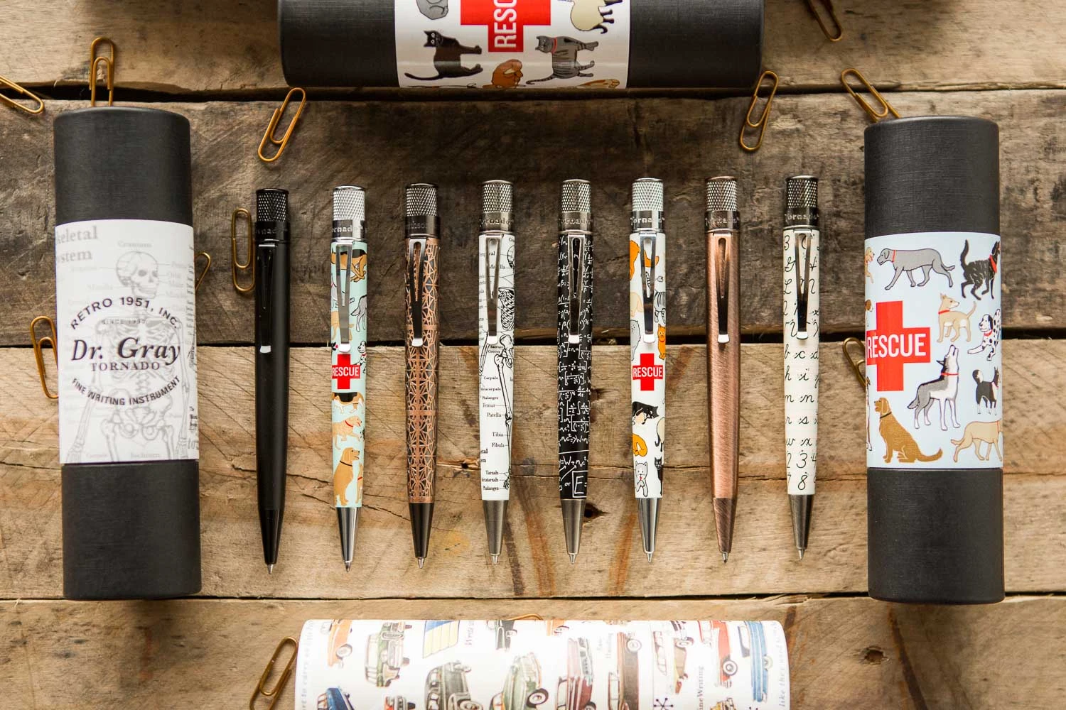 Retro 51 Tornado Rollerball Pen - Dr. Gray 9 Retro 51 Tornado Rollerball Pen - Dr. Gray - Image 9