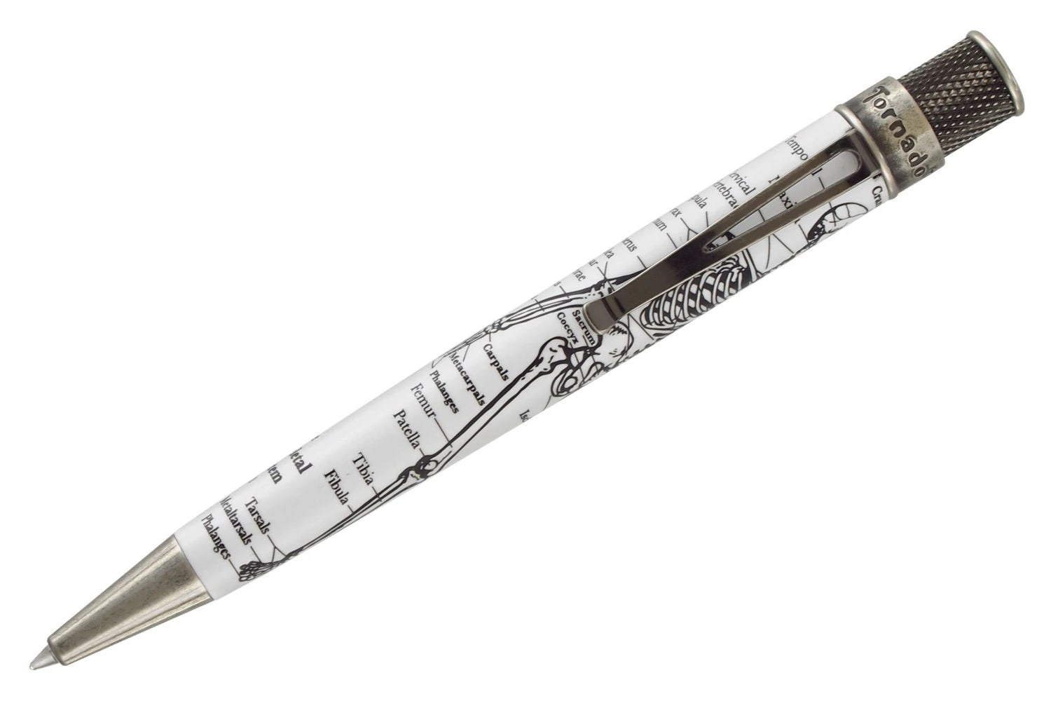 Retro 51 Tornado Rollerball Pen - Dr. Gray 2 Retro 51 Tornado Rollerball Pen - Dr. Gray - Image 2