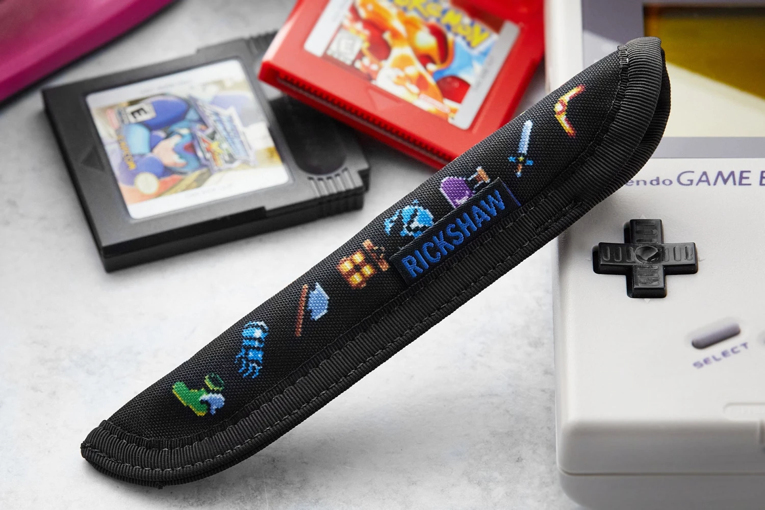 Retro 51 X Rickshaw Bagworks 1 Pen Sleeve - 8-Bit Inventory 2 Retro 51 X Rickshaw Bagworks 1 Pen Sleeve - 8-Bit Inventory - Image 2