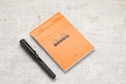 Rhodia No. 13 A6 Notepad - Orange, Lined 11 Rhodia No. 13 A6 Notepad - Orange, Lined -Office Supplies Shop Rhodia ClassicNotepad TopBound A4 No13 Stapled Lined Orange 1
