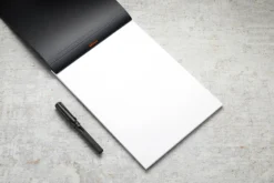 Rhodia No. 18 A4 Notepad - Black, Blank 13 Rhodia No. 18 A4 Notepad - Black, Blank -Office Supplies Shop Rhodia ClassicNotepad TopBound A4 No18 Stapled Blank Black 2