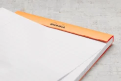 Rhodia No. 16 A5 Notepad - Orange, Lined -Office Supplies Shop Rhodia ClassicNotepad TopBound No16 Stapled Lined Orange 4