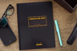 Rhodia Composition Book - Black, Lined -Office Supplies Shop Rhodia Composition Notebooks Black 4